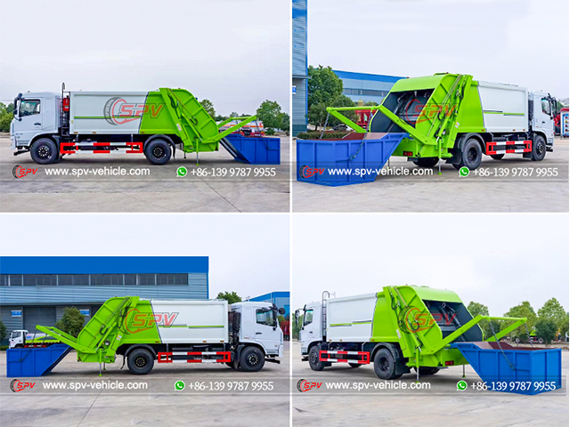 Sample of Lifting Garbage Box by Swing